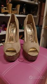 scarpe décolleté aperte davanti 