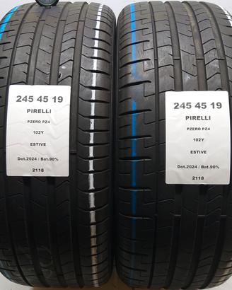 2 GOMME 245 45 19 PIRELLI A2118