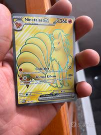 Pokémon 151 Ninetales EX 186/165 Full Art