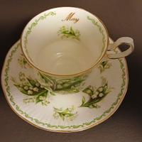 tazza da tè Queen's May mese di Maggio