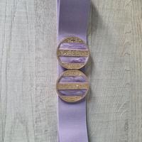 cintura donna lilla  elastica nuova