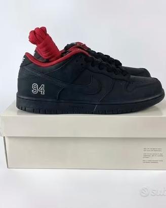 Nike SB Dunk Low Supreme 94 Black HQ8487-001
