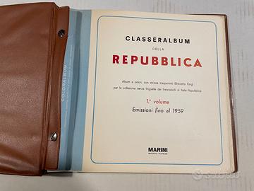 Francobolli Album Marini-CLASSERALBUM francobolli