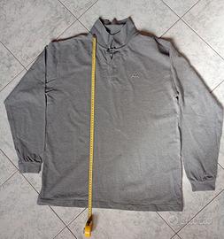 Polo uomo Kappa Maniche lunghe 100% cotone 