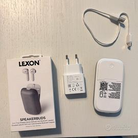 Auricolari wireless + casse bluetooth Lexon