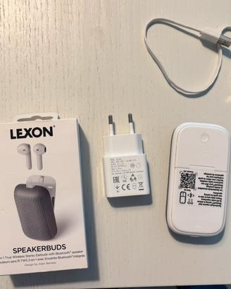 Auricolari wireless + casse bluetooth Lexon