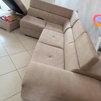 Divano angolare con chaise longue