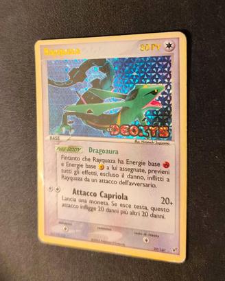 rayquaza ex deoxys stamped