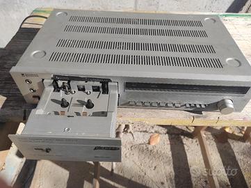 mangiacassette anni 80/90 in metallo 