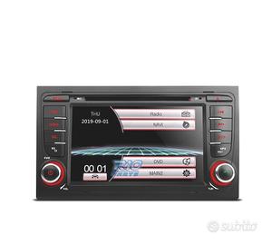 NAVIGATORE RADIO 7" PER AUDI A4 B6 B7 00-07 USB G