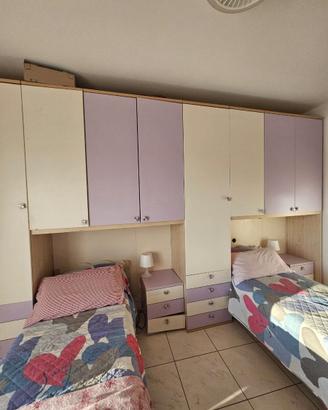 Cameretta glicine e avorio