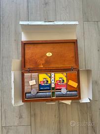 Set Poker di Lusso in Legno di Noce