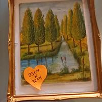 quadro con cornice 