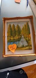 quadro con cornice 
