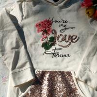 Felpa con cappuccio 8-9anni_134cm.