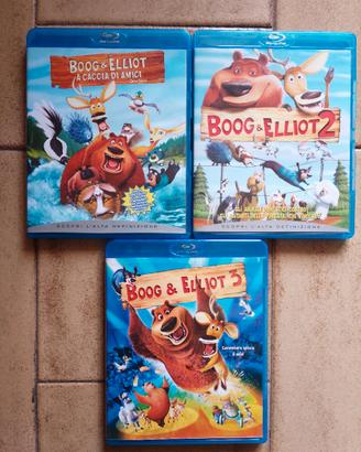 Blu Ray BOOG & ELLIOT 1,2 e 3
