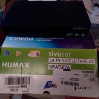 Decoder satellitare Humax 6800 certificato Tivusat