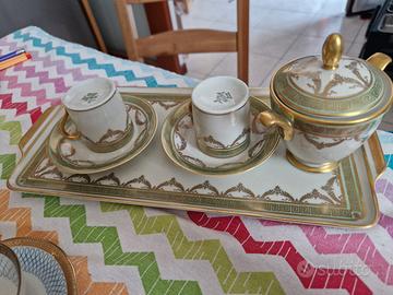 set tazze e vassoio vintage bavaria 