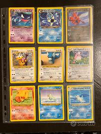 Carte Pokemon lotto neo destiny e altre neo