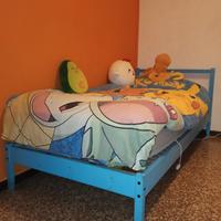 letto singolo Ikea con doghe