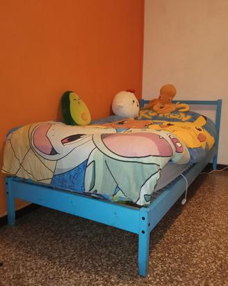 letto singolo Ikea con doghe