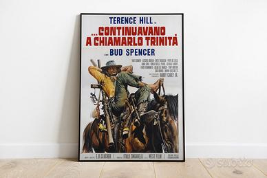 326 Poster Locandina Film Bud Spencer Terence Hill