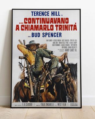 326 Poster Locandina Film Bud Spencer Terence Hill