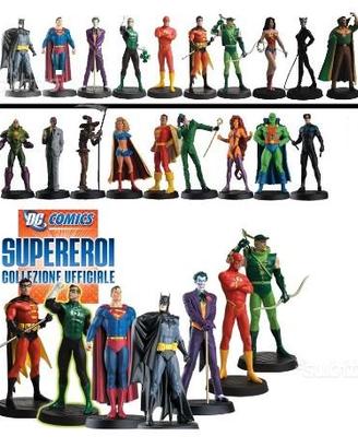 MARVEL e DCCOMICS - EAGLEMOSS - STATUINE IN PIOMBO
