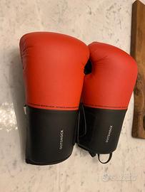 Guantoni Boxe unisex 100 rossi 12 OZ