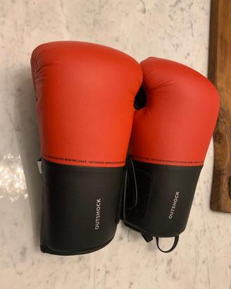 Guantoni Boxe unisex 100 rossi 12 OZ