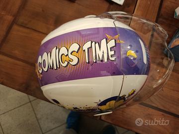 casco moto bambino jet  magic comics