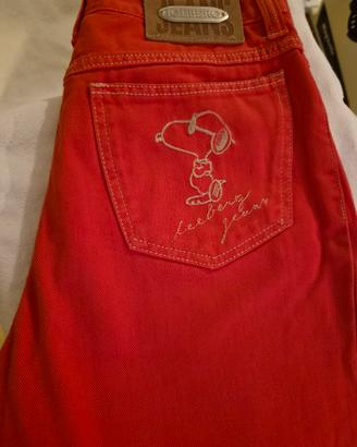 jeans donna rosso Iceberg taglia 31