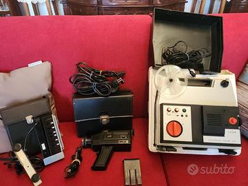 Cinepresa +proiettore super8