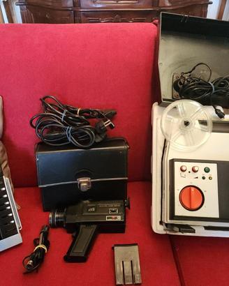 Cinepresa +proiettore super8