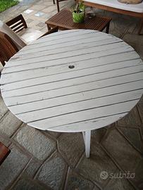 tavolo e sedie giardino