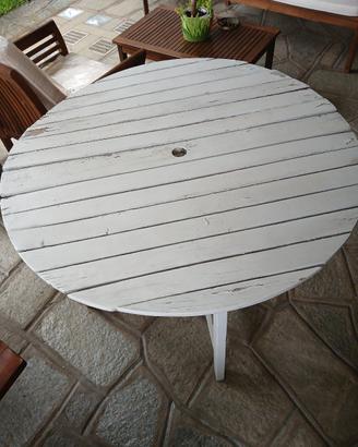 tavolo e sedie giardino