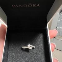 Anello pandora due cuori