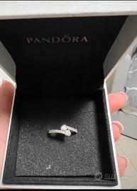 Anello pandora due cuori