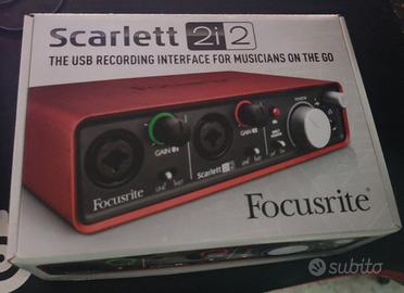 Focusrite Scarlett 2i2 1st Gen – Scheda Audio USB