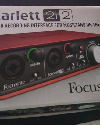 Focusrite Scarlett 2i2 1st Gen – Scheda Audio USB