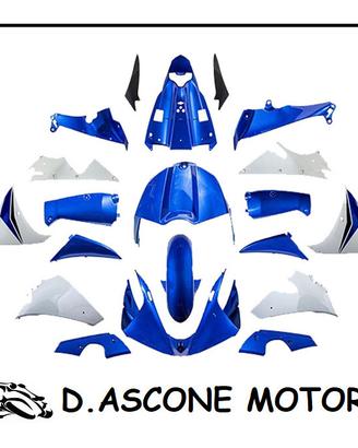 KIT CARENE ABS Yamaha YZF R1 2009 2011 BIANCO BLU