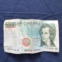 Repubblica italiana 5000 lire