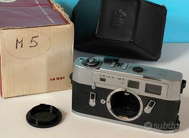 Leica M5 silver 3 ganci SPETTACOLO