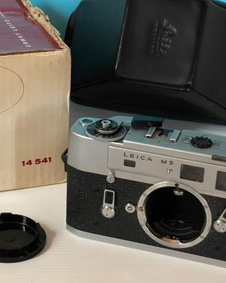 Leica M5 silver 3 ganci SPETTACOLO