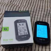 Bryton Rider 420 GPS ciclocomputer – perfetto stat