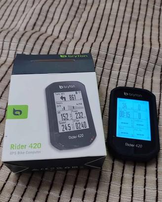 Bryton Rider 420 GPS ciclocomputer – perfetto stat