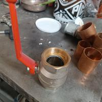 Saracinesca ottone 2 pollici 