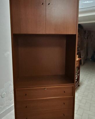 Mobile per studio, con cassetto a chiave
