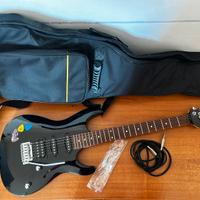 Chitarra elettrica kit completo con amplificatore