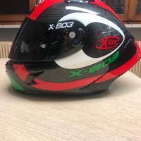 Casco moto integrale in carbonio taglia L